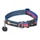 Ruffwear Crag Dog Collar Stylish Adventure Collar with Premium Reflective Design Quick Release Buckle Lightweight AllDay Comfort Alpine Dusk 1114
