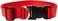 LupinePet Basics 1 Red 1628 Adjustable Collar for Large Dogs