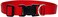 LupinePet Basics 1 Red 1220 Adjustable Collar for Medium and Larger Dogs