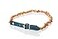 MoLo Naturals Natural Raw Baltic Amber Collar for Dogs and Cats Nautical Blue 100 Authentic ML 1618