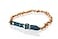 MoLo Naturals Natural Raw Baltic Amber Collar for Dogs and Cats Nautical Blue 100 Authentic L 1820