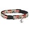 Buckle-Down Cat Collar Breakaway Thor Hammer Red Yellow White 8 to 12 Inches 05 Inch Wide BACWTH005NM