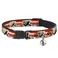 Buckle-Down Cat Collar Breakaway Thor Hammer Red Yellow White 8 to 12 Inches 05 Inch Wide BACWTH005NM