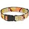 Buckle-Down BuckleDown Plastic Clip Collar Belle PosesEnchanted RoseStory Script YellowPinks 1 Wide Fits 1117 Neck Medium