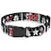 Buckle-Down BuckleDown Plastic Clip Collar Classic Mickey Mouse 1928 Collage BlackWhiteRed 12 Wide Fits 812 Neck Medium