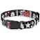 Buckle-Down BuckleDown Plastic Clip Collar Classic Mickey Mouse 1928 Collage BlackWhiteRed 12 Wide Fits 812 Neck Medium
