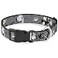 Buckle-Down BuckleDown Plastic Clip Collar NBC Jack Sally Cemetery Scene GrayBlackWhite 1 Wide Fits 1526 Neck Large