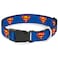 Buckle-Down BuckleDown Plastic Clip Collar Superman Shield Blue 1 Wide Fits 9513 Neck Small