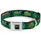 Buckle-Down BuckleDown Seatbelt Buckle Dog Collar Classic TMNT Turtle Faces BlackGreen Turtle Shell 1 Wide Fits 1117 Neck Medium