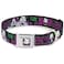 Buckle-Down Dog Collar JKAJoker Face Joker Face Logo Spades Black Green Purple Large 1526