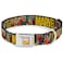 Buckle-Down BuckleDown Seatbelt Buckle Dog Collar MARVELRetro Comic Panels BlackYellow 1 Wide Fits 1526 Neck Large