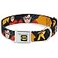 Buckle-Down BuckleDown Seatbelt Buckle Dog Collar ROBIN RedBlack Poses Gray 15 Wide Fits 1623 Neck Medium
