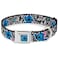Buckle-Down BuckleDown Seatbelt Buckle Dog Collar Stitch PosesMini Scrump Scattered 1 Wide Fits 1117 Neck Medium