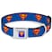 Buckle-Down Dog Collar Seatbelt Buckle Superman Shield Blue 18 to 32 Inches 15 Inch Wide