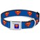 Buckle-Down Dog Collar Seatbelt Buckle Superman Shield Blue 18 to 32 Inches 15 Inch Wide