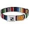 Buckle-Down BuckleDown Seatbelt Buckle Dog Collar Zarape2 Vertical Multi Color Stripe 15 Wide Fits 1623 Neck Medium
