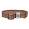 Carhartt Pet Fully Adjustable Wide Webbing Collar for Dogs Heavy Duty Nylon for Walking Training Carhartt Brown Large