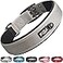 Fida Heavy Duty Dog Collar 15 Width Ultra Soft Neoprene Padded Adjustable Reflective Nylon Pet Collar with Two Metal Pin Belt Buckle for LargeXLarge Breeds XL Grey