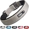 Fida Heavy Duty Dog Collar 15 Width Ultra Soft Neoprene Padded Adjustable Reflective Nylon Pet Collar with Two Metal Pin Belt Buckle for LargeXLarge Breeds XL Grey