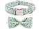 Unique Style Paws Dog Collar with Bow Bowtie Dog Collar Adjustable Collars for Small Medium Large Dogs and Cats