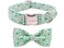 Unique Style Paws Dog Collar with Bow Bowtie Dog Collar Adjustable Collars for Small Medium Large Dogs and Cats
