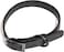 Wild One Dog Collar EasyClean All Weather FlexPoly Strap with Metal Durable Dirt and Odor Resistant Black L