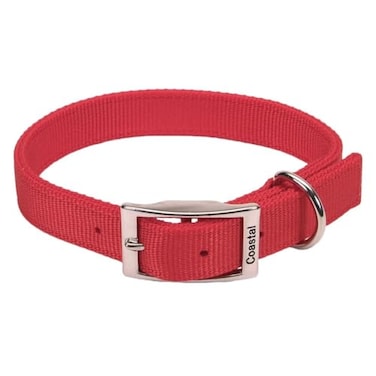 Coastal Pet DoublePly Dog Collar Red 1 x 20
