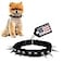 CoyoteVest CoyoteCollar Spiked Dog Collar Large Black Spike Collar with Adjustable Studs for Protection Against Coyotes Aggressive Dogs