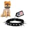 CoyoteVest CoyoteCollar Spiked Dog Collar Large Black Spike Collar with Adjustable Studs for Protection Against Coyotes Aggressive Dogs