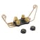 Educator CPAD010 Winged Contact Pad for Educator ECollars ONLY Soft Brass Comfort Design for Short Hair Dogs Improves Contact Helps Reduce Skin Irritation