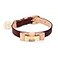 Pet Perfect Luxury Italian Leather Designer Dog Collar Cute Durable with Bow Stylish and Comfortable Medium