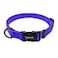 Tiger Tail Small Indigo Dog Collar Waterproof and OdorProof for Active Pets Durable AntiMat and Lightweight Design Made with Premium Coated Nylon Suitable for Small Breed Dogs
