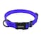 Tiger Tail Small Indigo Dog Collar Waterproof and OdorProof for Active Pets Durable AntiMat and Lightweight Design Made with Premium Coated Nylon Suitable for Small Breed Dogs