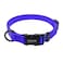 Tiger Tail Small Indigo Dog Collar Waterproof and OdorProof for Active Pets Durable AntiMat and Lightweight Design Made with Premium Coated Nylon Suitable for Small Breed Dogs