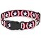Buckle-Down BuckleDown Marvel Universe Captain America Shield Repeat Navy Plastic Clip Collar Medium1117