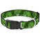 Buckle-Down BuckleDown 1117 St PatS Stacked Shamrocks Greens Plastic Clip Collar Medium