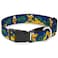 Buckle-Down Dog Collar Martingale Pluto 4 Poses Landscape Blue Green 15 to 26 Inches 10 Inch Wide