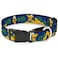 Buckle-Down Dog Collar Martingale Pluto 4 Poses Landscape Blue Green 15 to 26 Inches 10 Inch Wide