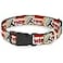 Buckle-Down Marvel Comics Pet Collar Dog Collar Plastic Buckle Thor Hammer Red Yellow White 15 to 24 Inches 10 Inch Wide