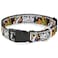 Buckle-Down BuckleDown Dog Collar Plastic Clip Scooby Doo Group Pose Bones Multi Color 1 Wide Fits 1526 Neck Large DCBKSRWSD01410L