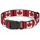 Buckle-Down BuckleDown PCW30367L Canada Flags Plastic Clip Collar Large1526