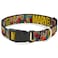 Buckle-Down BuckleDown MARVELRetro Comic Panels Plastic Clip Collar BlackYellow 1 Wide Fits 1526 Neck Large