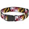 Buckle-Down BuckleDown 1623 Maryland Flags Plastic Clip Collar Wide Medium