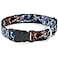 Buckle-Down Dog Collar Plastic Clip Avengers Thor Hammer Action Pose Galaxy Blues White 16 to 23 Inches 15 Inch Wide