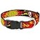 Buckle-Down Dog Collar Plastic Clip The Flash Boom Kaboom 6 to 9 Inches 05 Inch Wide