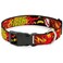 Buckle-Down Dog Collar Plastic Clip The Flash Boom Kaboom 6 to 9 Inches 05 Inch Wide