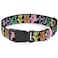 Buckle-Down BuckleDown Plastic Clip Collar Dancing Bears BlackMulti Color 12 Wide Fits 915 Neck Large