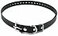 Educator Biothane Dog Collar Waterproof Odorproof Metal Buckle and D Ring Adjustable for Custom Fit Cool and Comfortable for Small Medium or Large Dogs 34Inch Black