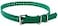 Educator Biothane Dog Collar Waterproof Odorproof Metal Buckle and D Ring Adjustable for Custom Fit Cool and Comfortable for Small Medium or Large Dogs 34Inch Green