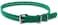 Educator Biothane Dog Collar Waterproof Odorproof Metal Buckle and D Ring Adjustable for Custom Fit Cool and Comfortable for Small Medium or Large Dogs 34Inch Green